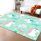 Green Unicorn Rug